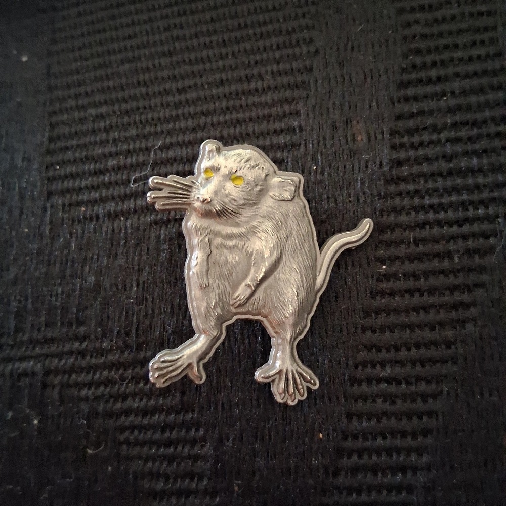 Ghost Band Rat Pin 2018 Rats Tour Metal VIP Rare Collectible